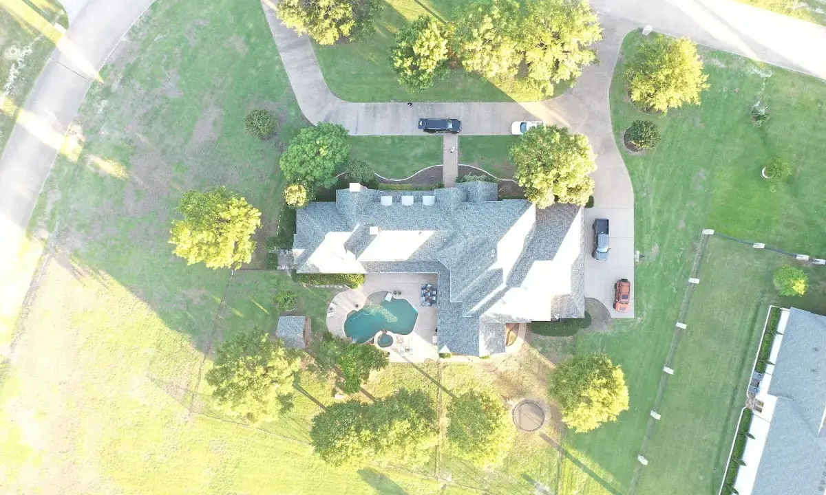 New shingle roof installation on a home in Hazlet